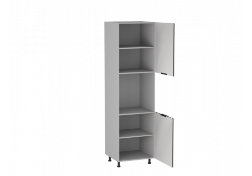 Шкаф-пенал ПГ-60 Ватель Экокожа серый