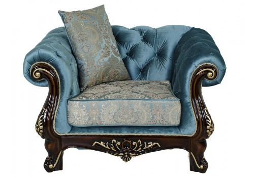 Комплект Ассоль орех бирюза глянец