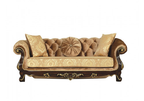 Диван Ассоль орех золото глянец