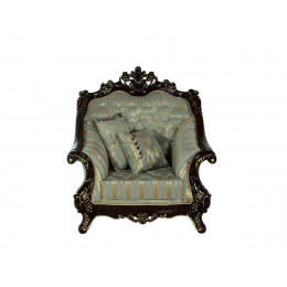 Кресло Латифа люкс орех королевская волна