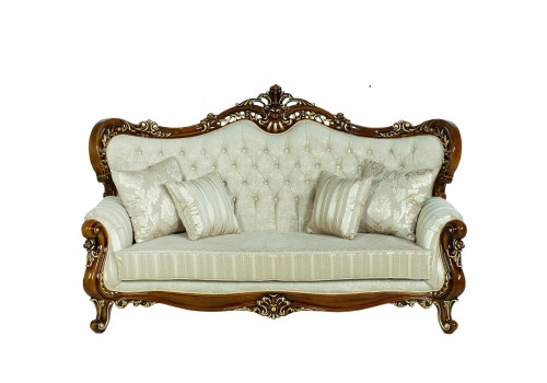 Диван Джулия орех королевский бежевый