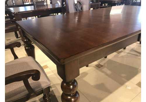 Стол Silen MK-4507-LW обеденный раскладной Темный орех