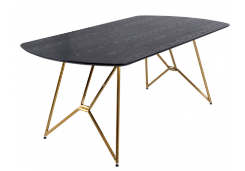 Стол обеденный F-1173 MK-6946-BL нераскладной Черный