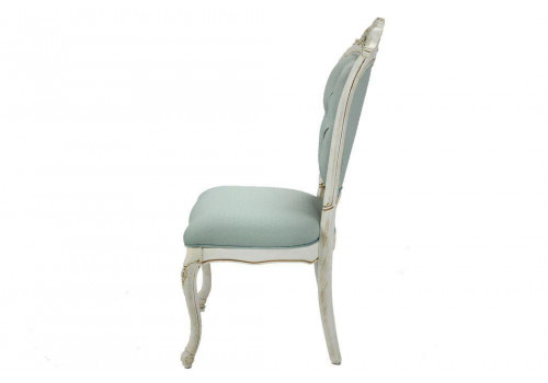 Стул Maris MK-5420-BO (цвет патины: золото) Беленый дуб