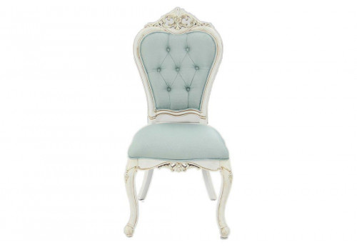 Стул Maris MK-5420-BO (цвет патины: золото) Беленый дуб