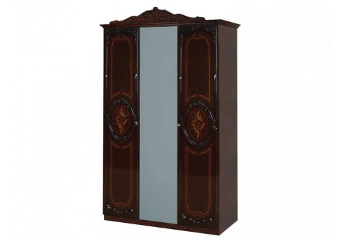 Комплект 3-х дверный  РОЗА Могано глянец