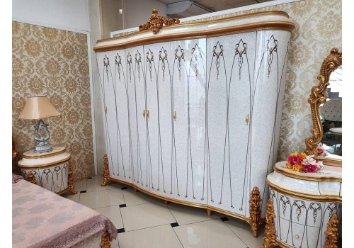 Спальня КЛЕОПАТРА KLEOPATRA 3901W, белый