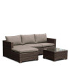 Плетеный комплект для отдыха AFM-4025B Brown