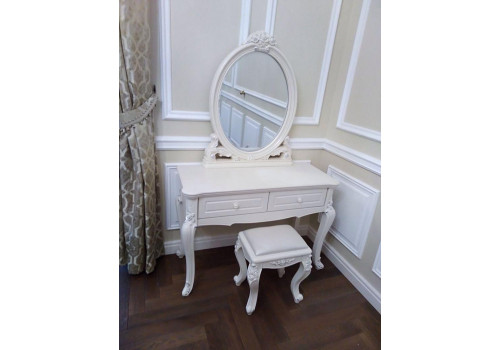 Комплект для спальни ВИКТОРИЯ, кровать1,8 кожа,слоновая кость