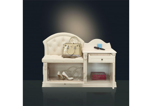 Банкетка-обувница с тумбой Б5.11-4 Карамель