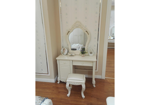 Пуф ВИКТОРИЯ, слоновая кость