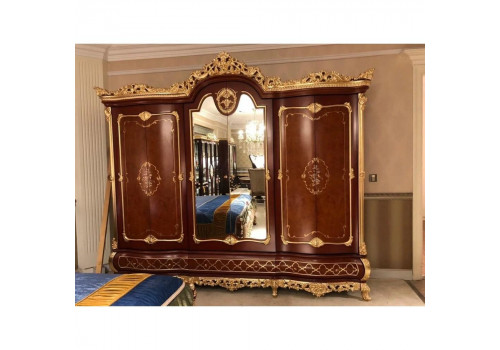 СПАЛЬНЯ ВЕРСАЛЬ VERSAL 743 ОРЕХ-ЗОЛОТО