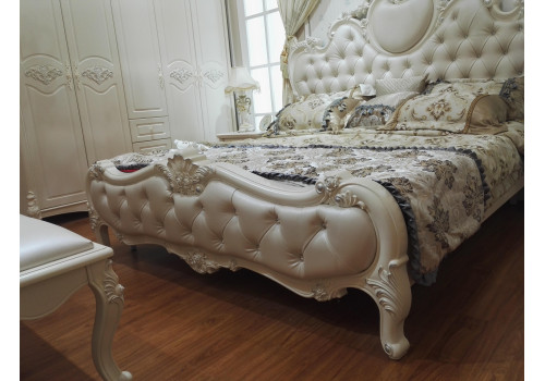 Кровать  ВИКТОРИЯ,8818 , слоновая кость