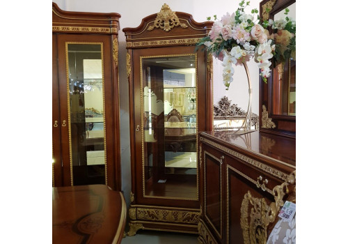 Витрина 1-но дверная, (левая, правая), Монарх, орех