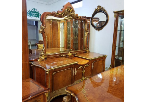 КОМОД С ЗЕРКАЛОМ БАГИРА BAGIRA 918 орех