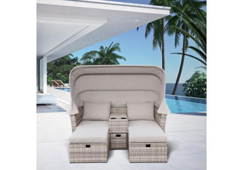 Комплект плетеной мебели AFM-330A Beige