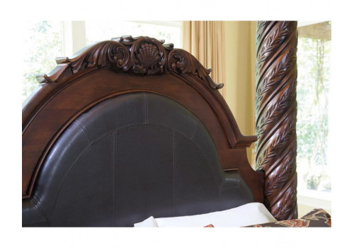 Кровать North Shore B553-150 двуспальная c балдахином