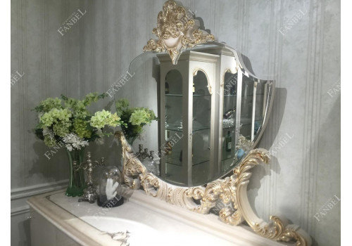 Комод с зеркалом Аталанта 3905, беж