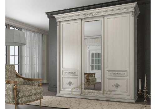 Шкаф-купе 3-х дв. Классика Б8.72-3 карамель