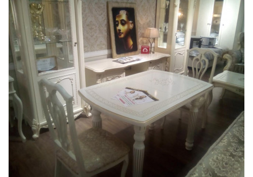 Стол Бристоль Близнецы прямой раздвижной 140 см