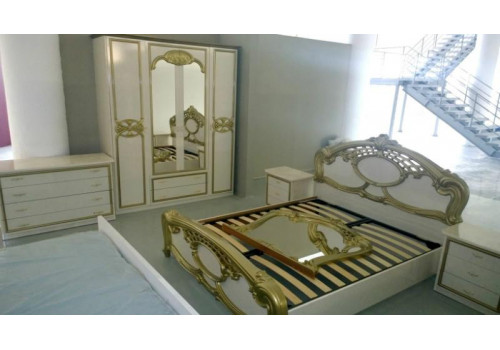 Комплект 4-х дверный ОЛЬГА беж/золото матовый