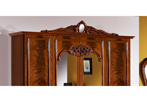 Шкаф 6-и дверный с зеркалами ОЛЬГА