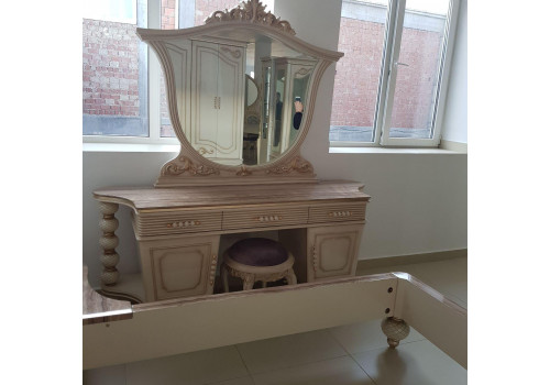 Спальня ДИАНА DIANA 907, c 3-дверным шкафом, слоновая кость