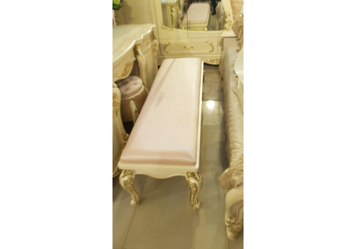 Спальня ДЖУЛЬЕТТА JULIET 3288, с 4-дверным шкафом, беж с золотом