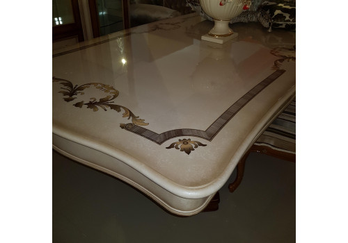 Столовая  Екатерина EKATERINA 3906 , слоновая кость+орех