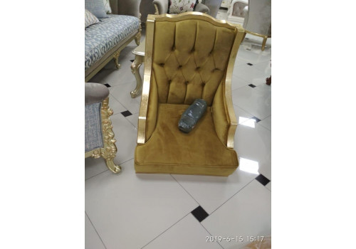 Комплект мягкой мебели ЭЛДЖИОФОР ELDGIOFOR, золото