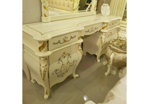 Спальня ФИОРА FIORA 3299, с 4-дверным шкафом, слоновая кость