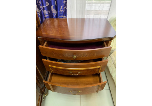 Комод высокий ФРАНЦИСКО FRANCISKO K03 B, орех