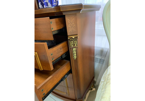 Комод высокий ФРАНЦИСКО FRANCISKO K03 B, орех