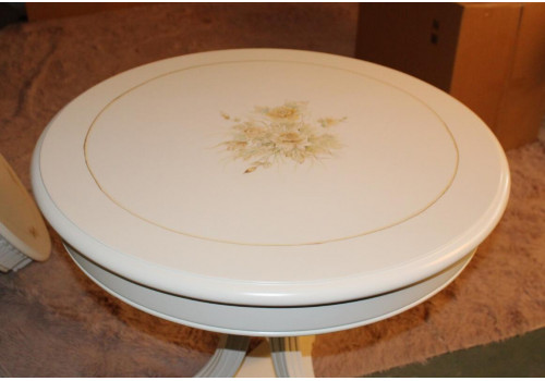 Стол журнальный FX2103-W, слоновая кость