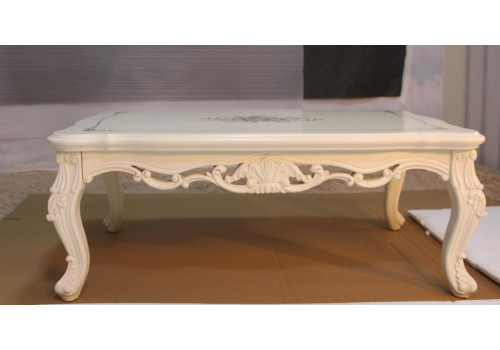 Стол журнальный FX2105-W, слоновая кость