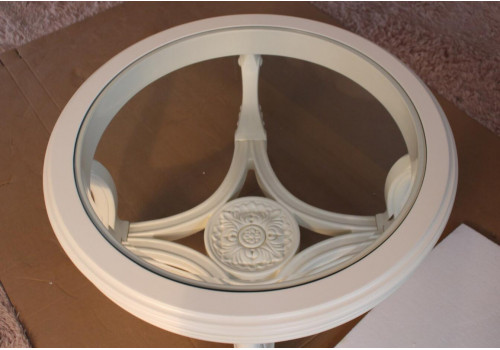 Стол журнальный FX2111-W, слоновая кость