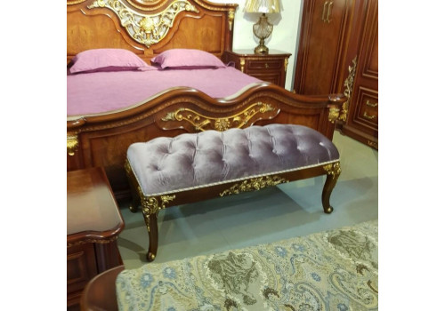 Спальня ГАБРИЭЛЛА GABRIELLA 8080, орех с золотом