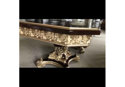 Стол Капри Орех золото