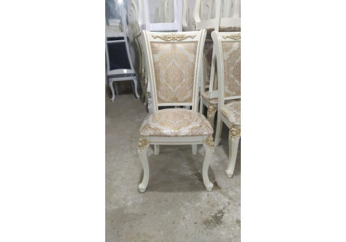 Стул Венеция Мягкий Белый золото