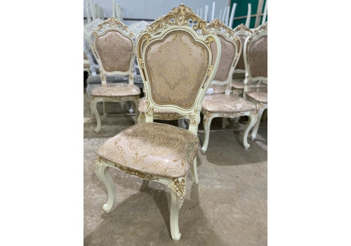 Стул Капри Мягкий Крем золото