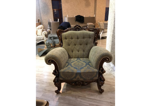 Комплект мягкой мебели ИНЧИ INCHI, орех с золотом