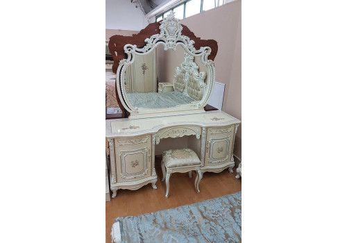 Спальня КОРОЛЕВА KOROLEVA 3876, слоновая кость