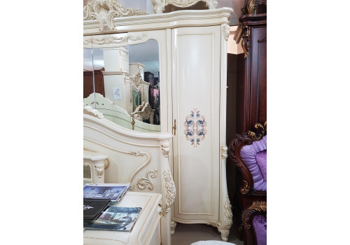 Шкаф 5-ти дверный  Лероз  (бежевый)