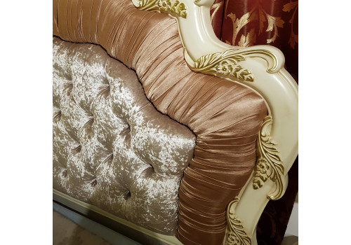 Спальня ЛУИЗА LUIZA K02, c 4-дверным шкафом, слоновая кость