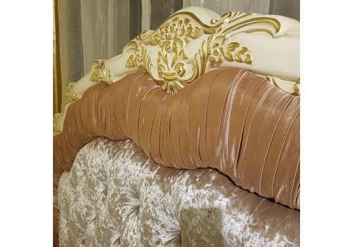 Спальня ЛУИЗА LUIZA K02, c 4-дверным шкафом, слоновая кость