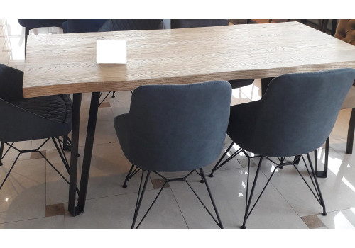 Стол Норман MK-5641-TW обеденный 90х180х76 см Натуральное дерево