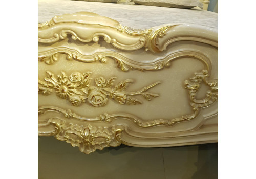 Спальня МИЛАНА MILANA 3886, с 4-дверным шкафом, слоновая кость