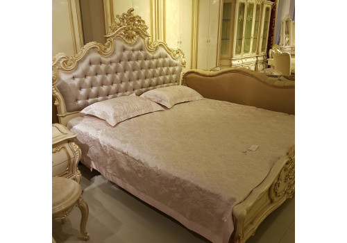 Спальня МИЛАНА MILANA 3886, с 4-дверным шкафом, слоновая кость