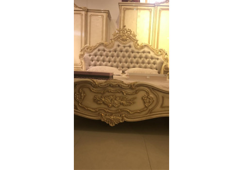 Спальня МИЛАНА MILANA 3886, с 4-дверным шкафом, слоновая кость