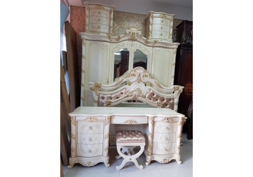 Спальня  Опера  Белая, эмаль 5 дверная 889